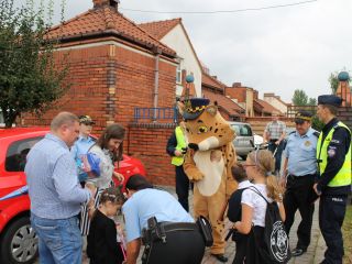 Bezpieczna droga do szkoły w rejonie Szkoły Podstawowej przy ulicy Przyjaznej w Katowicach