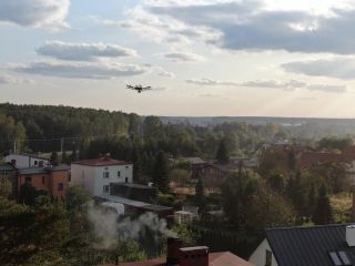 Działania z dronem 