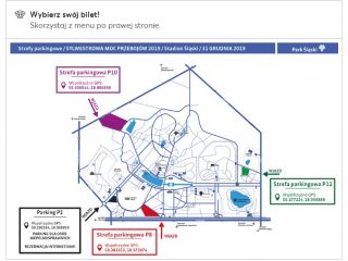 Sylwestrowa moc przebojów - zakup bilet parkingowy