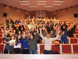 Grupa zagranicznych studentów