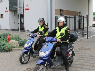 Patrol motorowerowy Straży Miejskiej w Katowicach