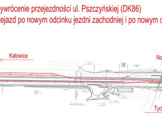 Przywrócenie przejezdności ulicy Pszczyńskiej