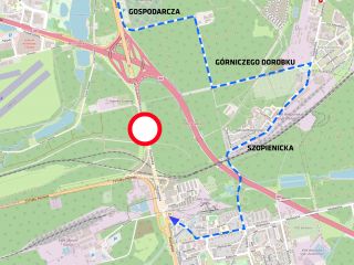 Schemat objazdów lokalnych