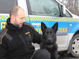 Michał i jego nowy partner Vader
