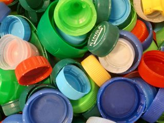 Plastikowe nakrętki zebrane dla Olka 