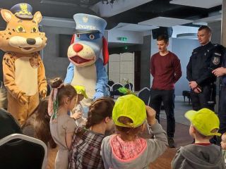 Katowiccy mundurowi dla ukraińskich dzieci