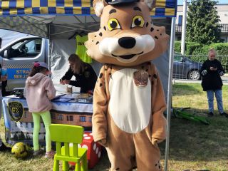 Strażnicy na obchodach Dnia Strażaka oraz Festiwalu Sportowym