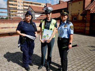 Policjantki i strażniczka miejska