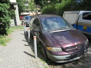 Porzucony samochód