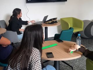Spotkanie ze studentami