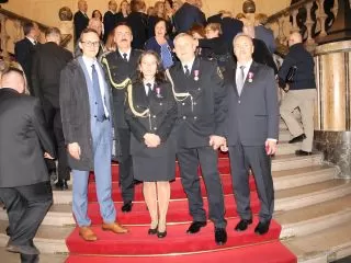 Zasłużeni uhonorowani medalami