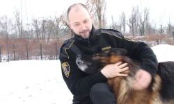 Balu w dniu przejścia na psią emeryturę (3)